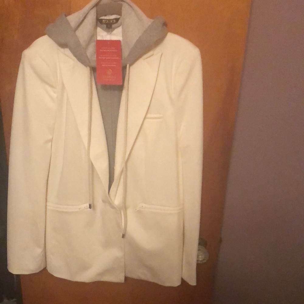 NWT Hooded Blazer